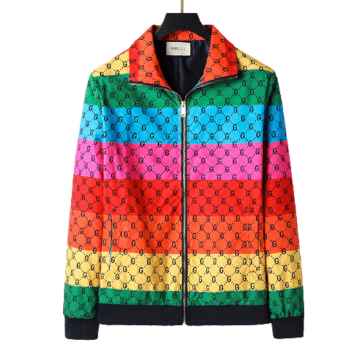 גוצ'י - GUCCI Jacket - Red & Green Mix