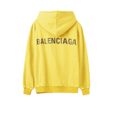 בלנסיאגה - Balenciaga Hoodies - Yellow & Black
