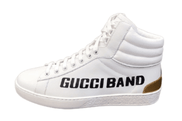 גוצ'י - GUCCI Shoe - White & Black