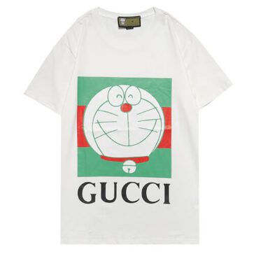 גוצ'י - GUCCI Tshirt - White Green & Red