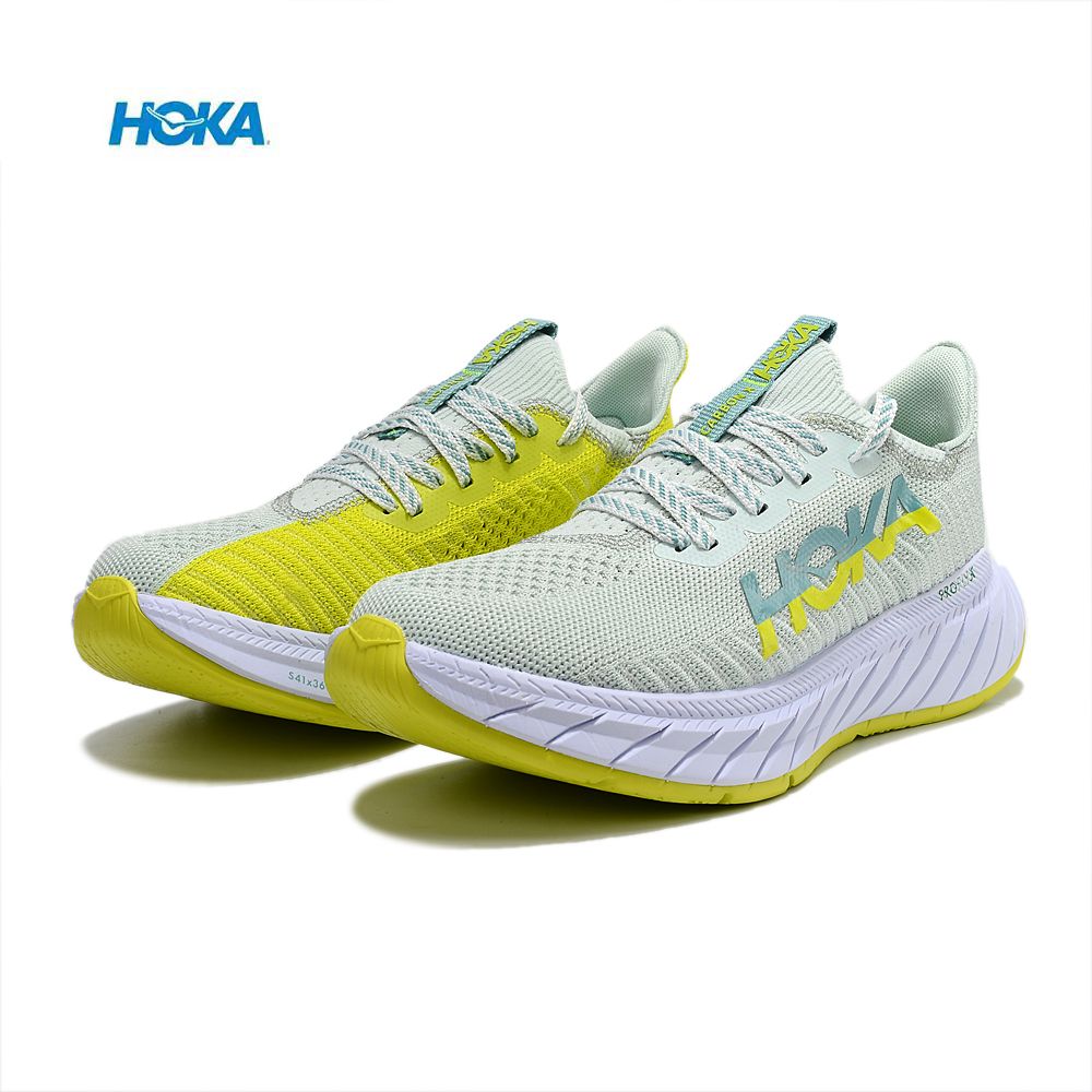 נעלי הוקה-HOKA ONE ONE CARBON X3 Light Gray – תמונה 2