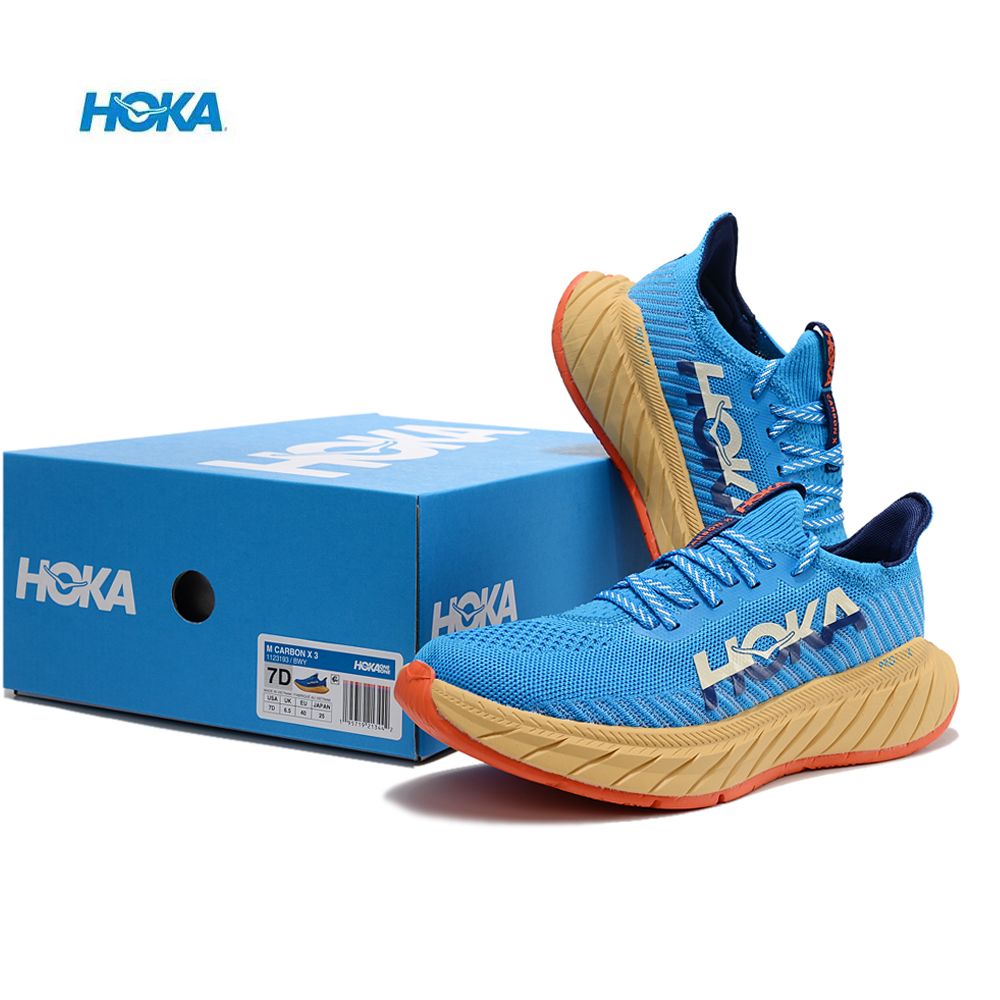 נעלי הוקה-HOKA ONE ONE CARBON X3 Blue – תמונה 10