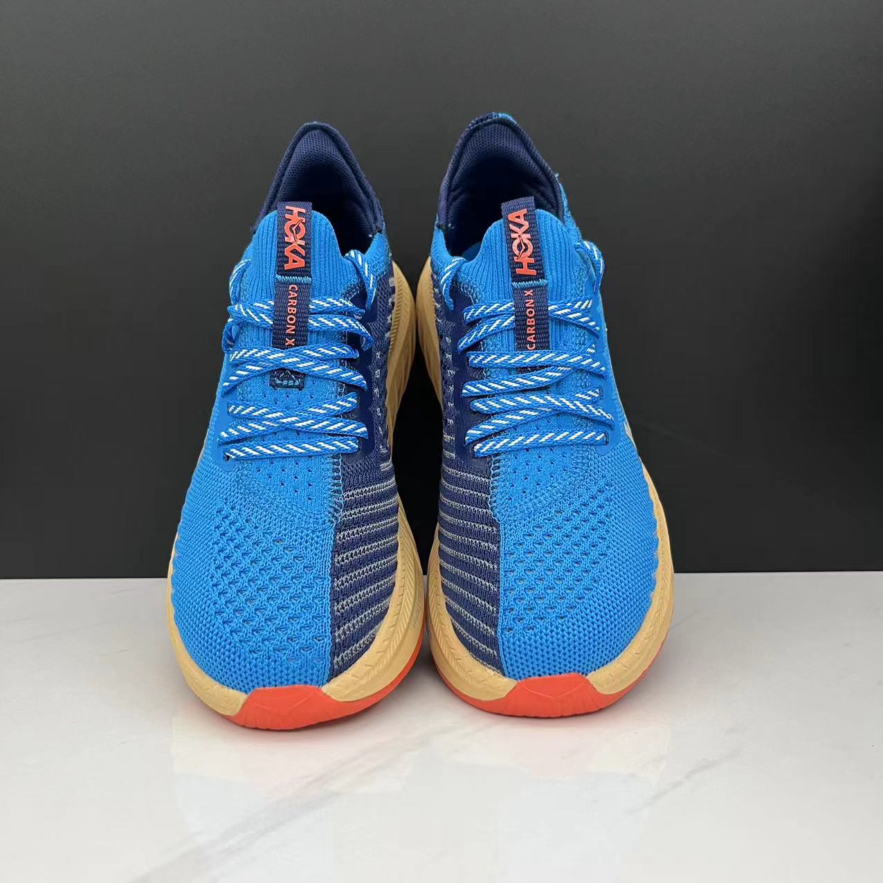 נעלי הוקה-HOKA ONE ONE CARBON X3 Blue – תמונה 3