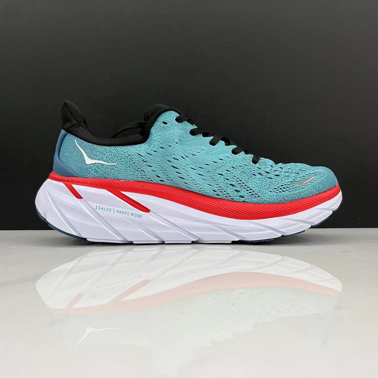 נעלי הוקה-HOKA ONE ONE Clifton 8 Blue Hosta – תמונה 5