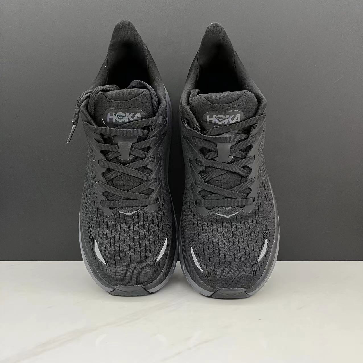 נעלי הוקה-HOKA ONE ONE Clifton 8 Carbon Grey – תמונה 3