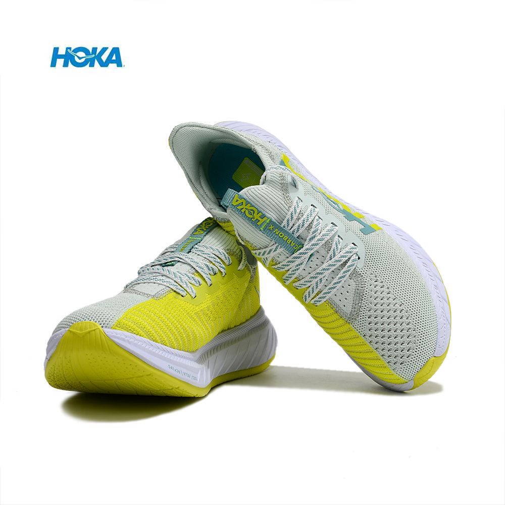 נעלי הוקה-HOKA ONE ONE CARBON X3 Light Gray – תמונה 11