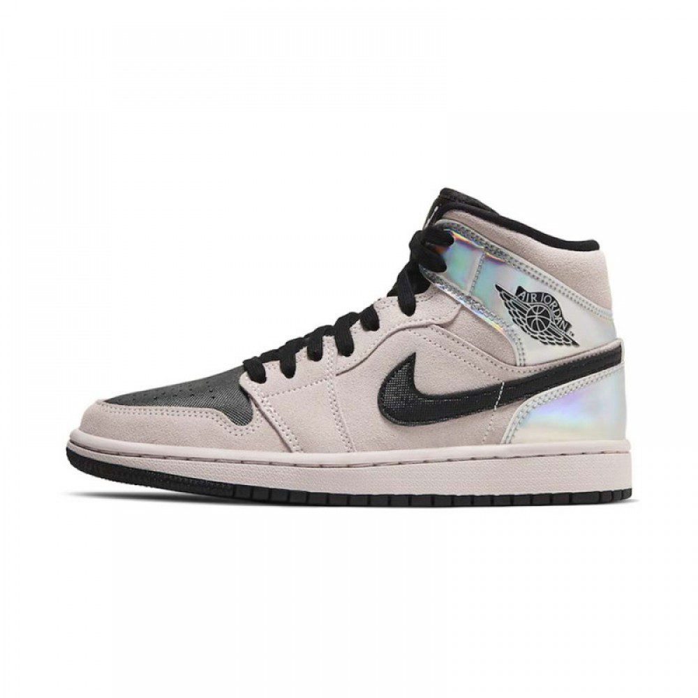 נייק ג'ורדן-Nike Air jordan 1 Mid - Dirty Powder Iridescent – תמונה 2