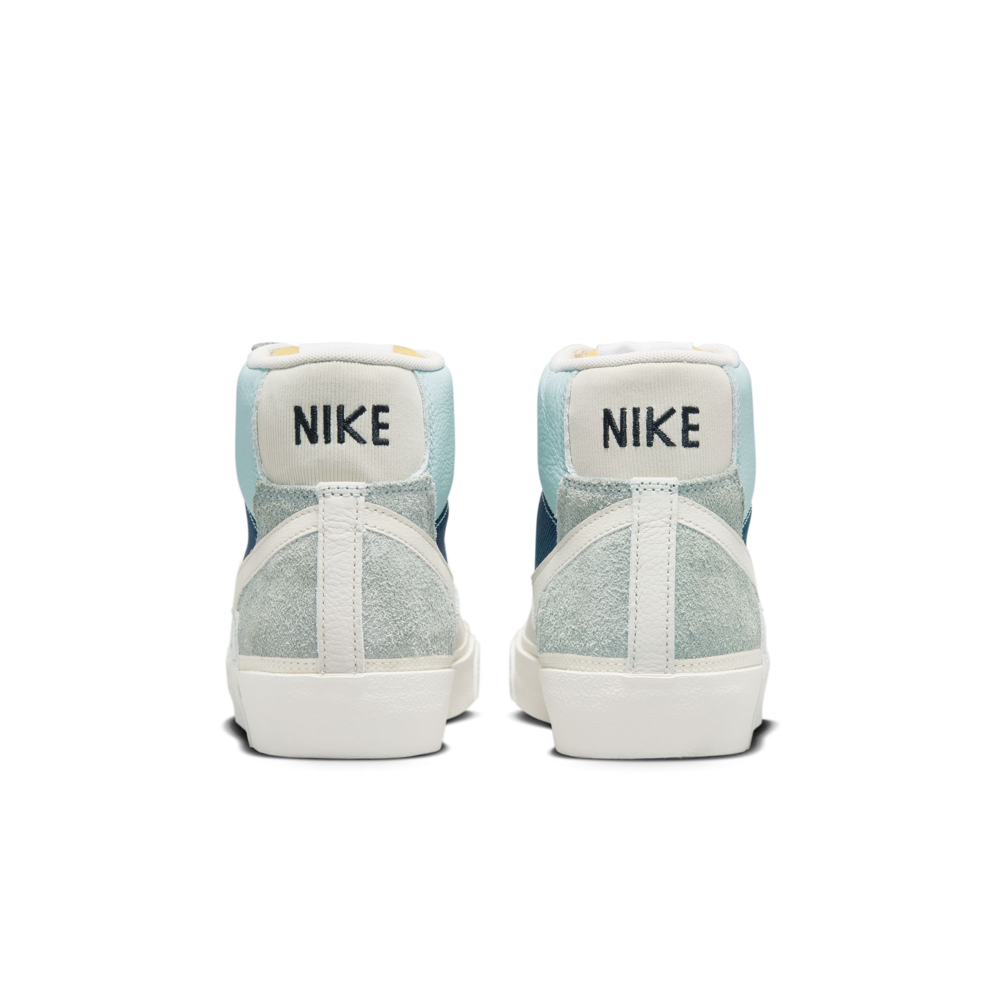 נייק בלייזר גבוהות- NIKE BLAZER MID '77 MICA GREEN LIGHT BONE – תמונה 2