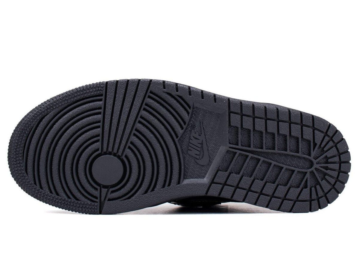 נייק ג'ורדן-Nike Air Jordan 1 Retro High Black Metallic Gold – תמונה 3