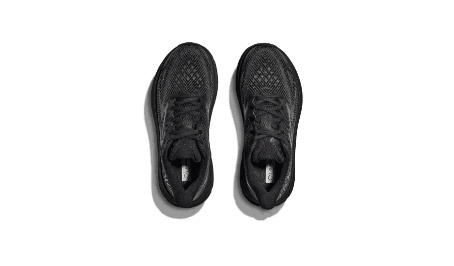 נעלי הוקה-HOKA ONE ONE Clifton 9 Black – תמונה 3