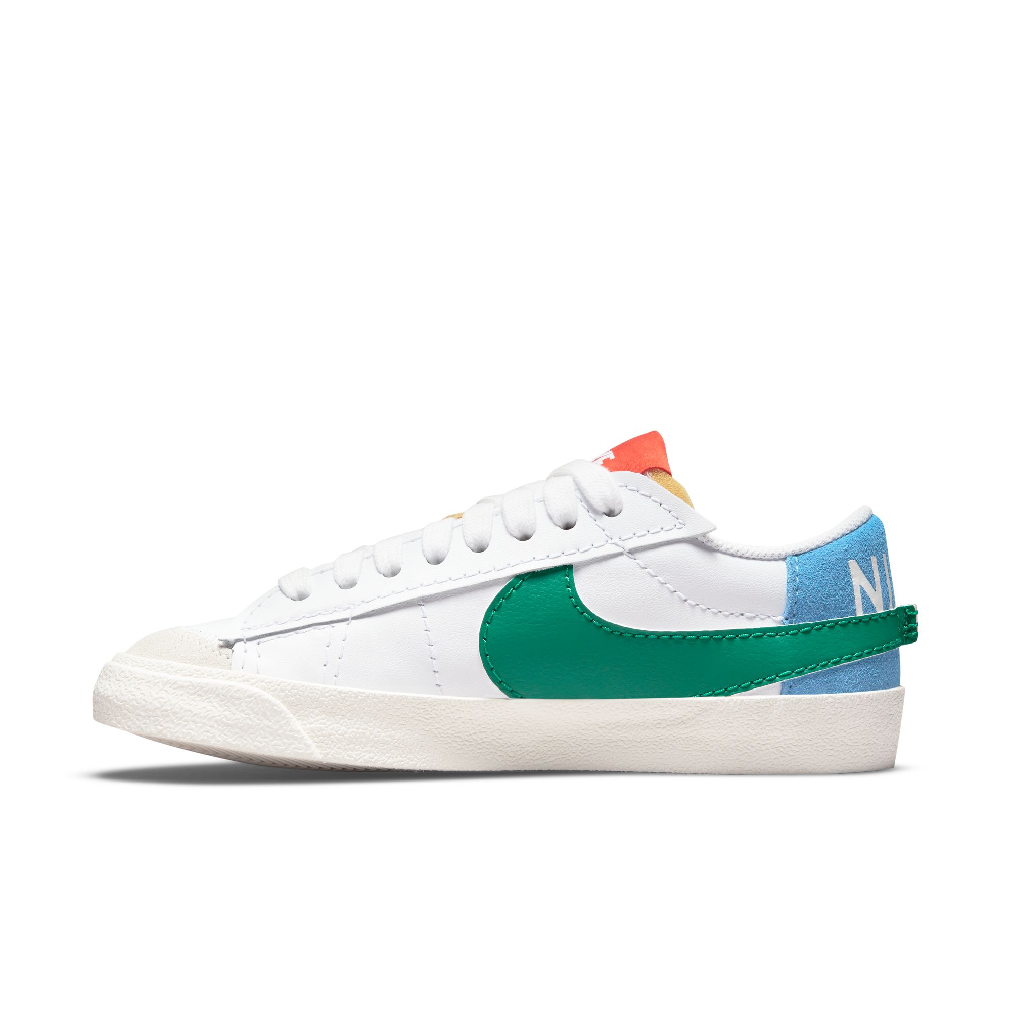 נייק בלייזר-NIKE BLAZER LOW '77 VINTAGE WHITE BLUE – תמונה 5