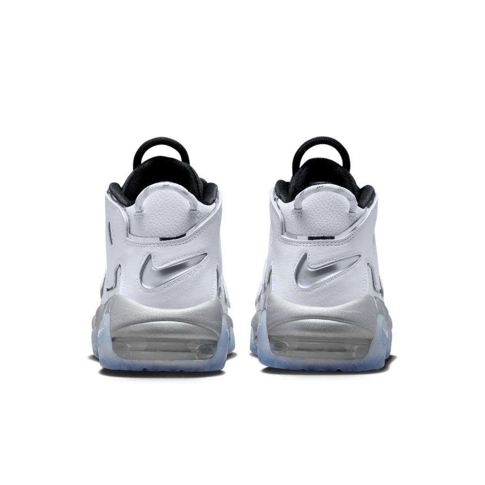 נייק אפטמפו סניקרס לגברים NIKE AIR MORE UPTEMPO '96 WHITE GREY – תמונה 2