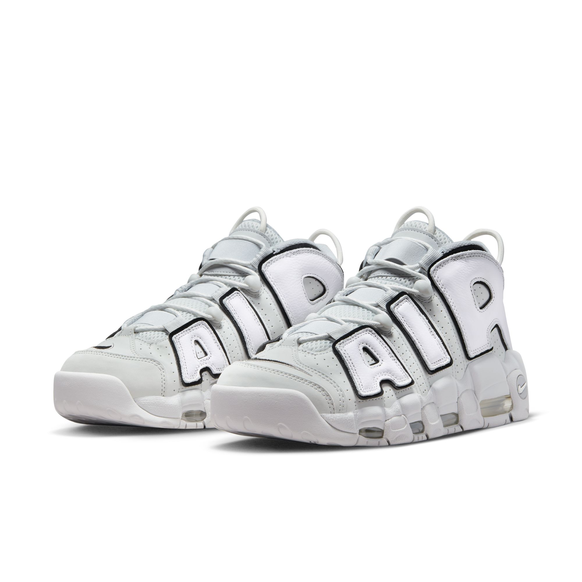 נייק אפטמפו סניקרס לגברים NIKE AIR MORE UPTEMPO '96 WHITE – תמונה 3