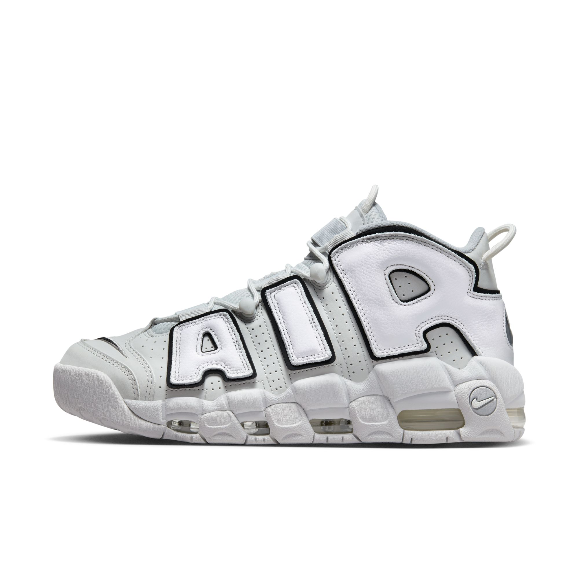 נייק אפטמפו סניקרס לגברים NIKE AIR MORE UPTEMPO '96 WHITE – תמונה 5