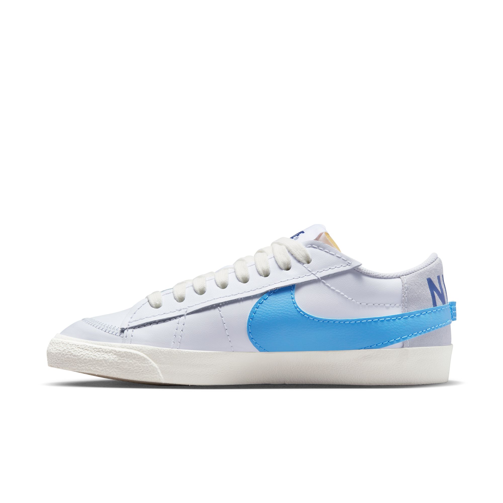 נייק בלייזר-NIKE BLAZER LOW '77 VINTAGE WHITE BLUE – תמונה 5