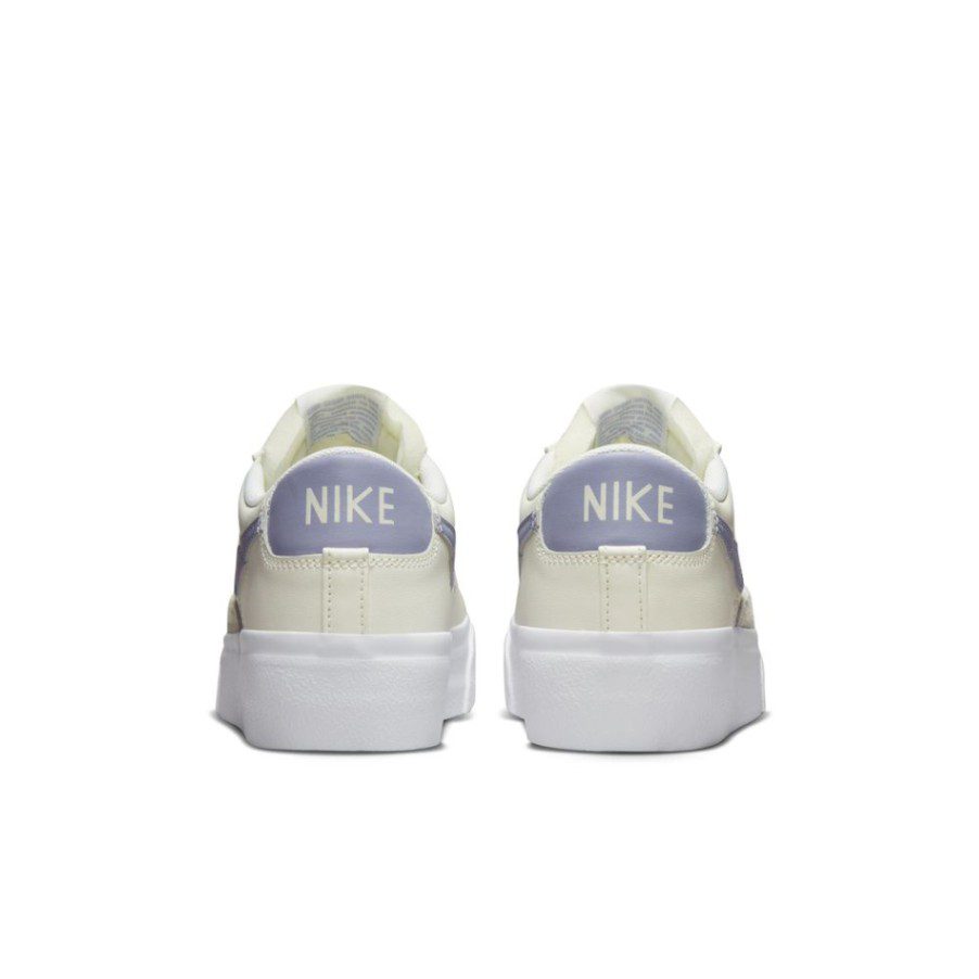 נייק בלייזר-NIKE BLAZER LOW '77 VINTAGE CREAM PURPLE – תמונה 2