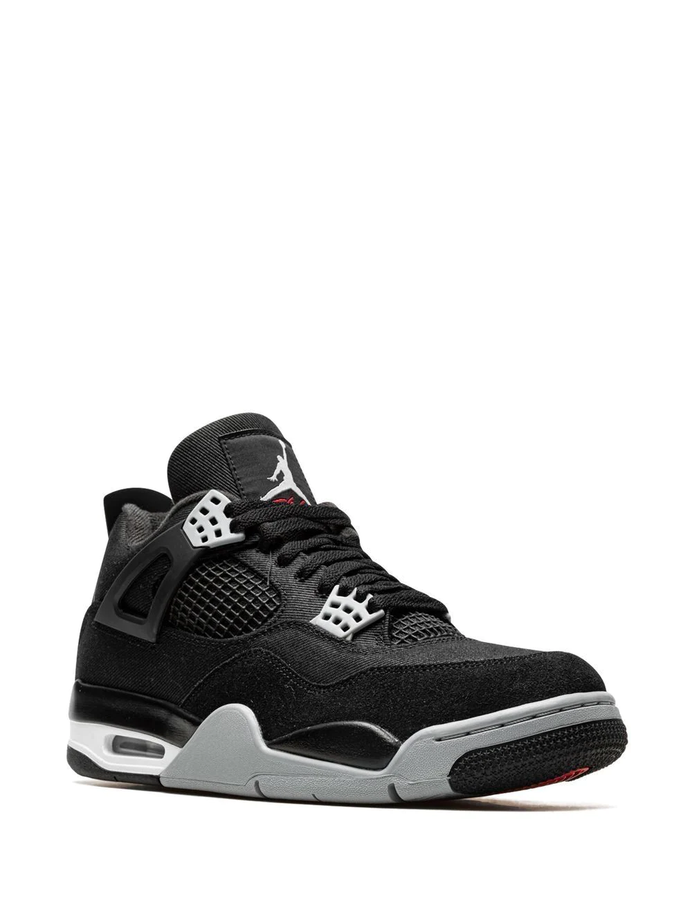 NIKE Air Jordan 4 “Black Canvas” sneakers – תמונה 2