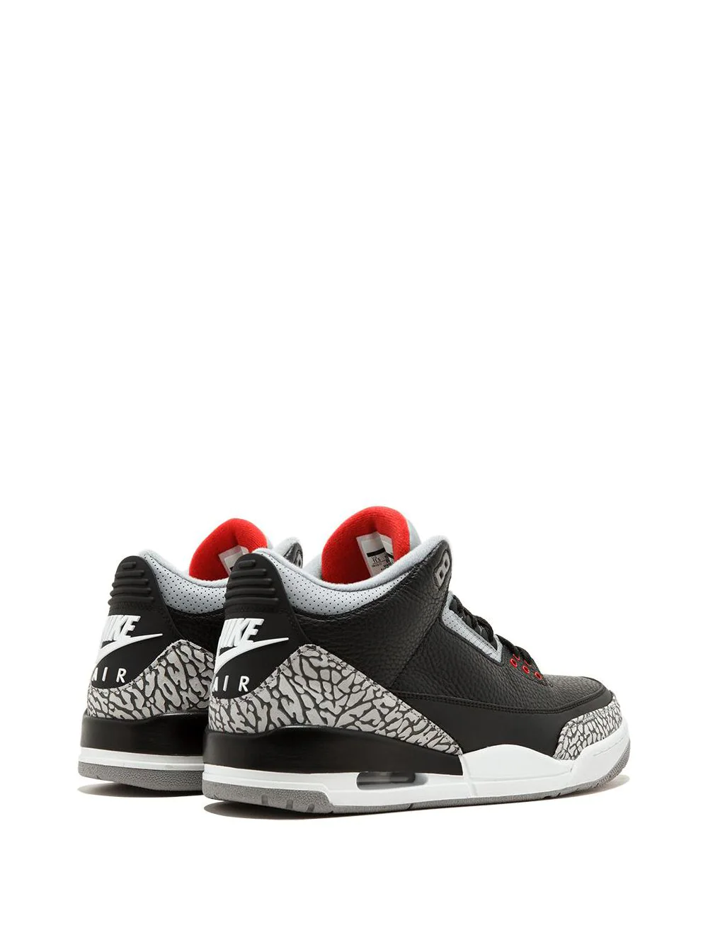 NIKEAir Jordan 3 Retro OG "Black/Cement" sneakers – תמונה 3