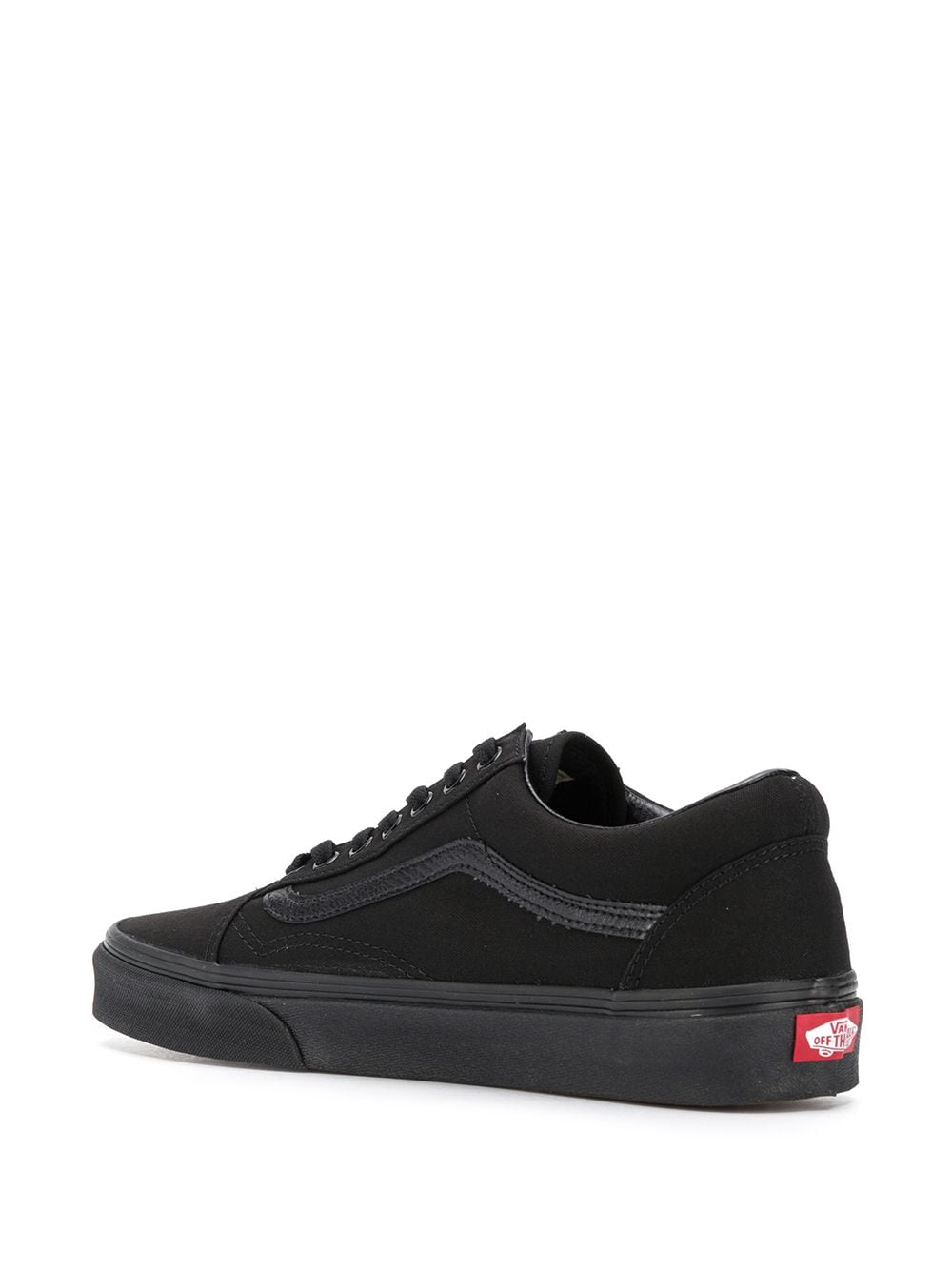 נעלי ואנס - Old Skool "Triple Black Canvas" sneakers – תמונה 3