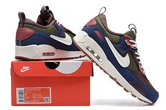 NIKE AIR MAX 90 NEW STYLE MIX Medium Olive/Canyon rust/Midnight Navy – תמונה 4