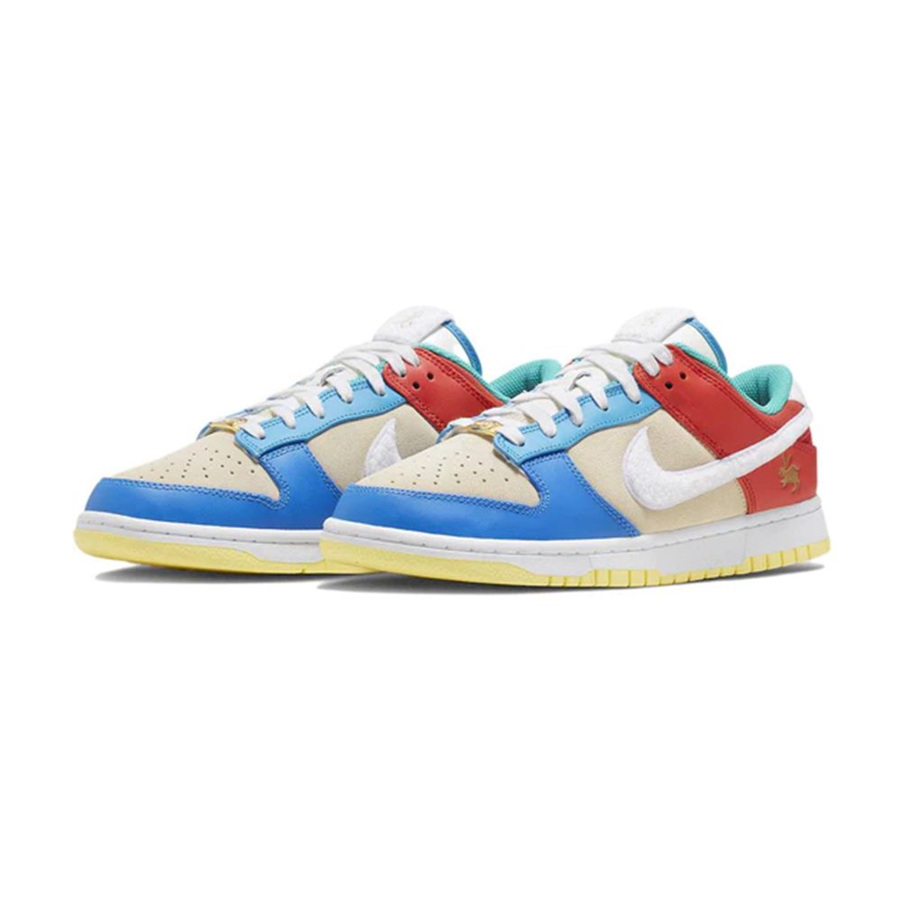 NIKE Dunk Low Retro PRM Year of the Rabbit Blue ange Cream – תמונה 2