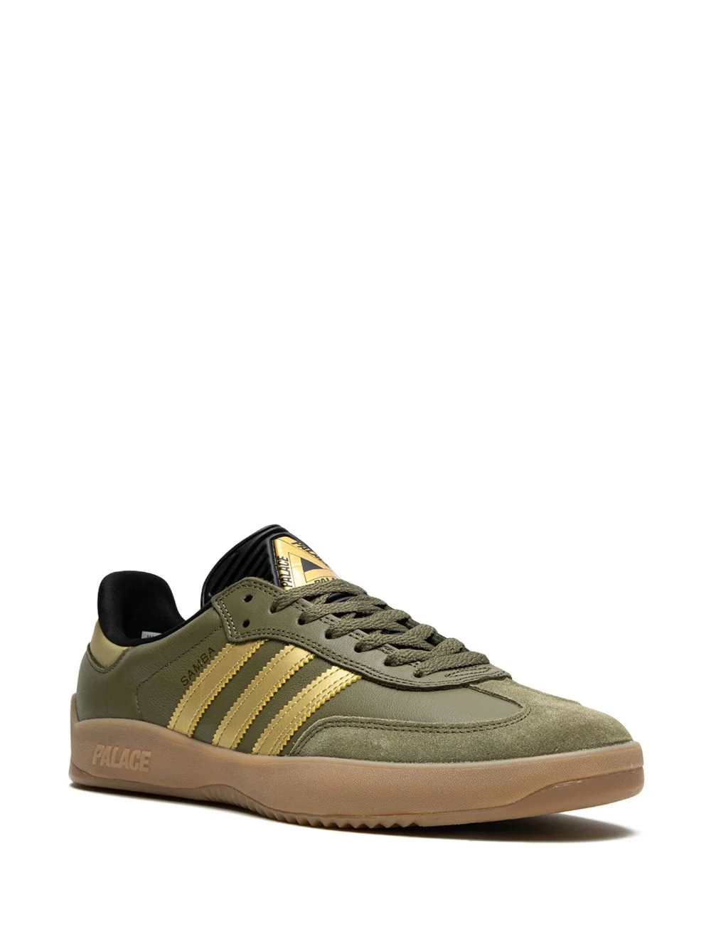 נעלי אדידס סמבה- x Palace Puig Samba "Olive Gold" sneakers – תמונה 2