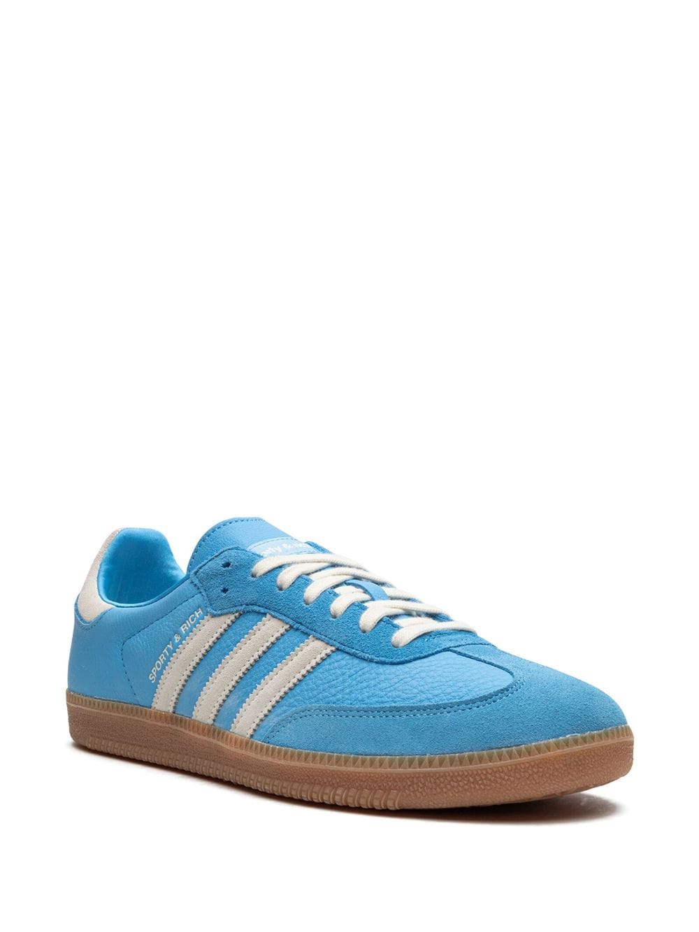 נעלי אדידס סמבה- x Sporty & Rich Samba "Blue Rush" sneakers – תמונה 2