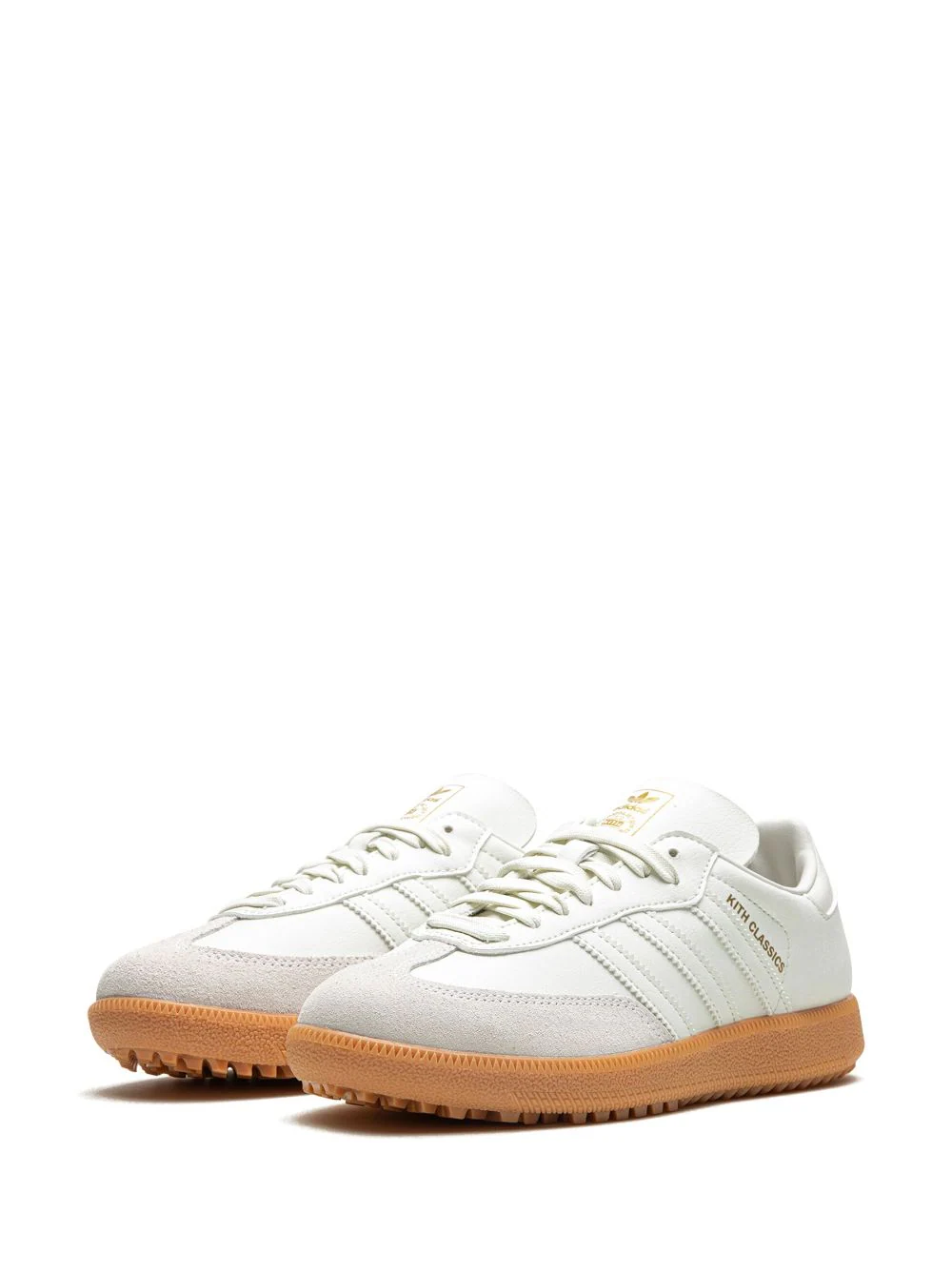 נעלי אדידס סמבה- x Kith Samba Golf " White Tint/Gum" sneakers – תמונה 3