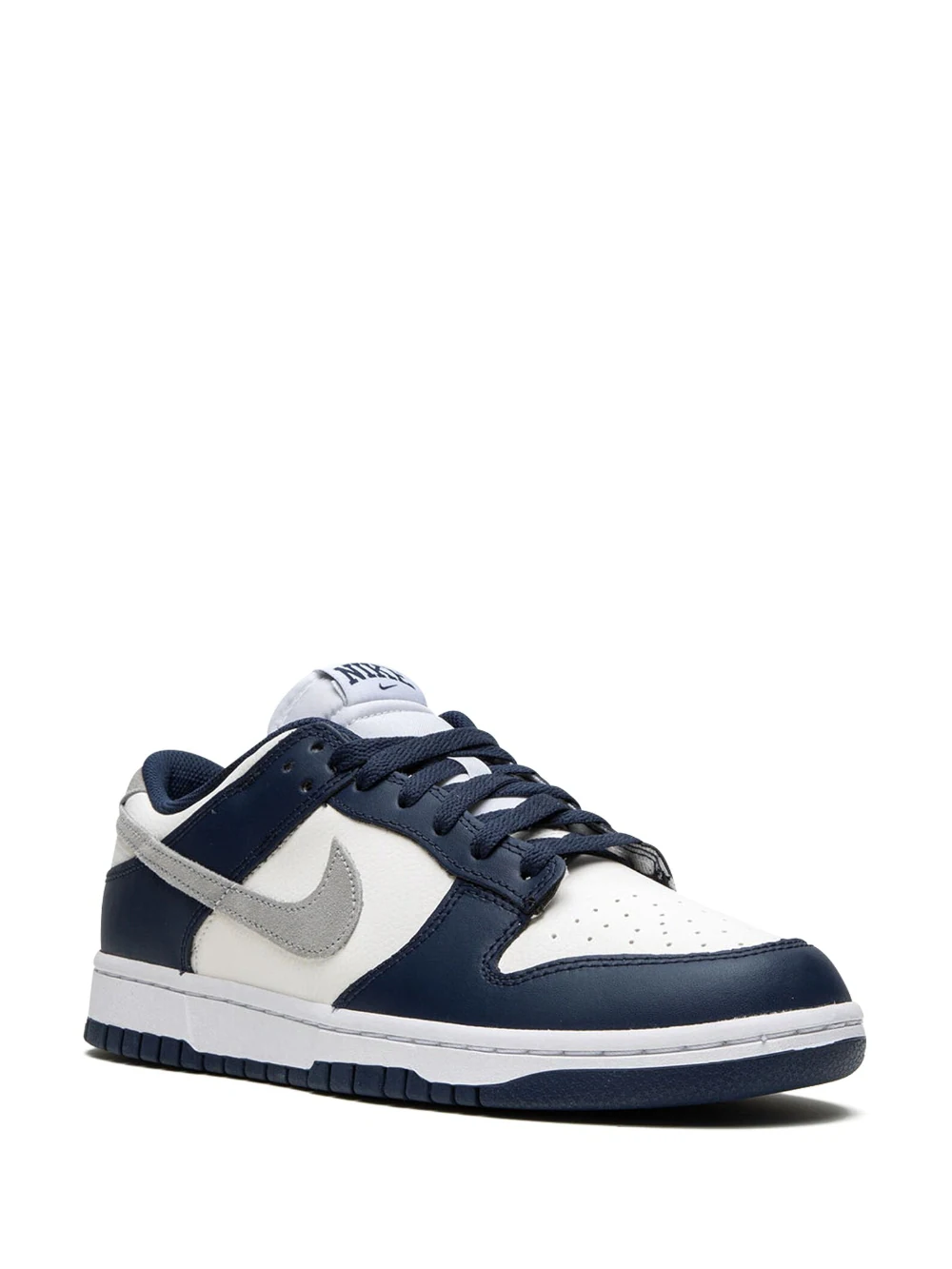 NIKE Dunk Low "Midnight Navy/Lt Smoke Grey" sneakers – תמונה 2