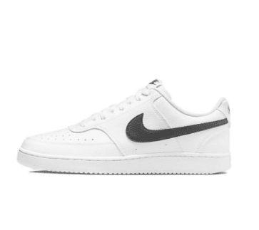 NIKE COURT VISION WHITE AND BLACK