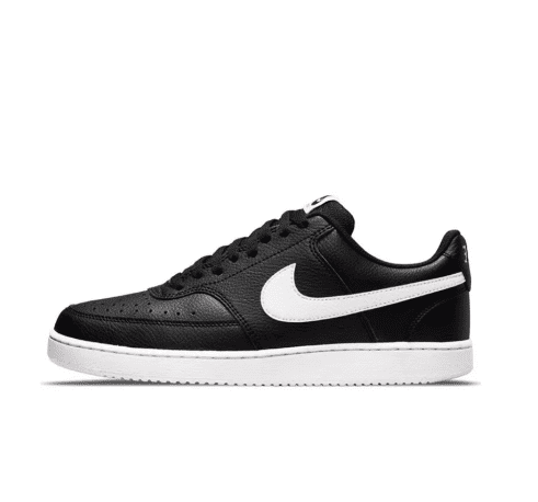 NIKE COURT VISION LOW BLACK AND WHITE