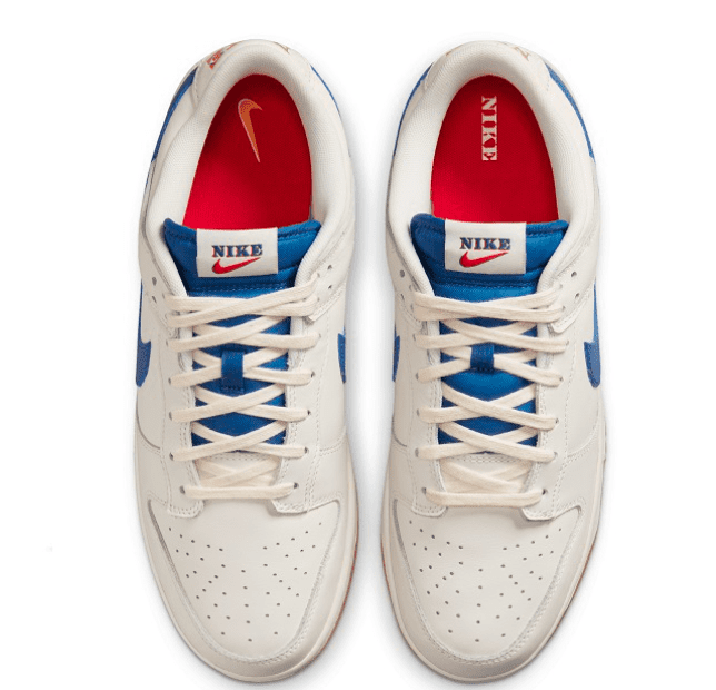 NIKE Dunk Low SE Sail Dark Marina Blue Sneaker Shoes DX3198-133 100% Authentic – תמונה 3