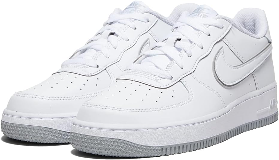 נעלי נייק- Nike Air Force 1 Low White Neutral Grey – תמונה 3
