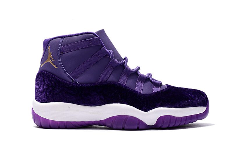 NIKE Air Jordan 11 PRM Velvet Heiress Royal Purple Basketball Men