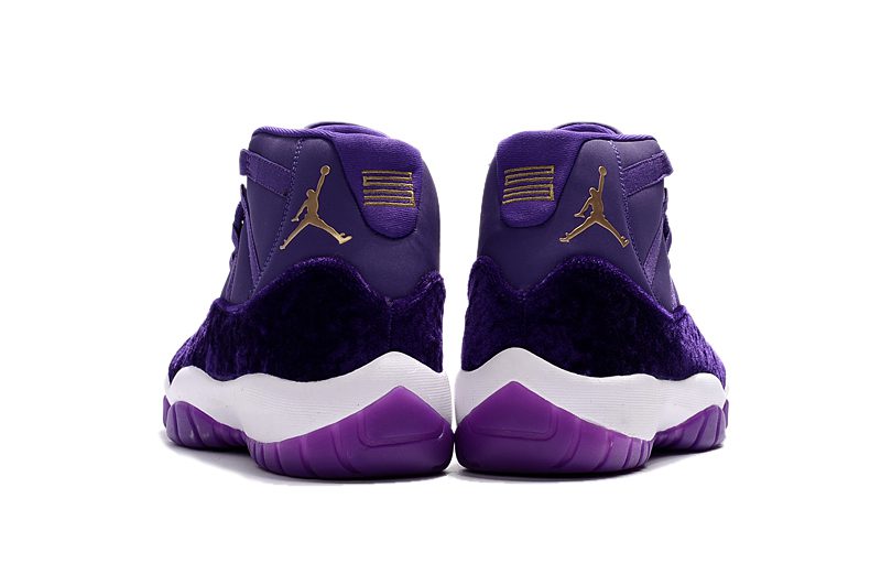 NIKE Air Jordan 11 PRM Velvet Heiress Royal Purple Basketball Men – תמונה 2