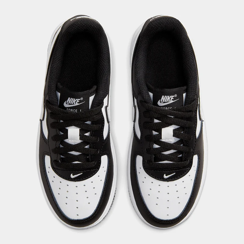 נעלי נייק-Nike Air Force 1 Black/White – תמונה 3