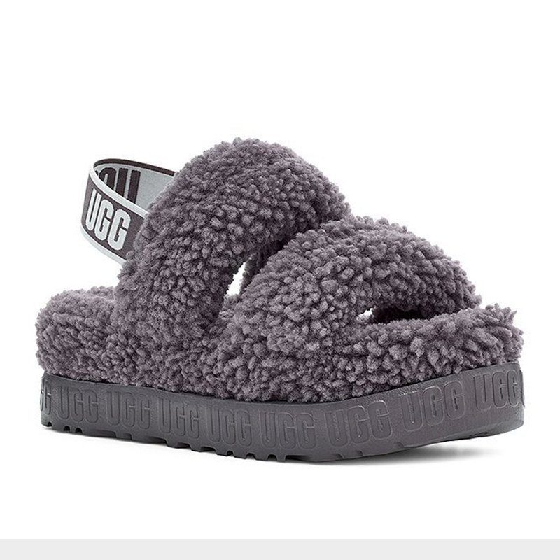 סנדלי האגג דגם פלופיטה UGG Oh Fluffita Slide – תמונה 12