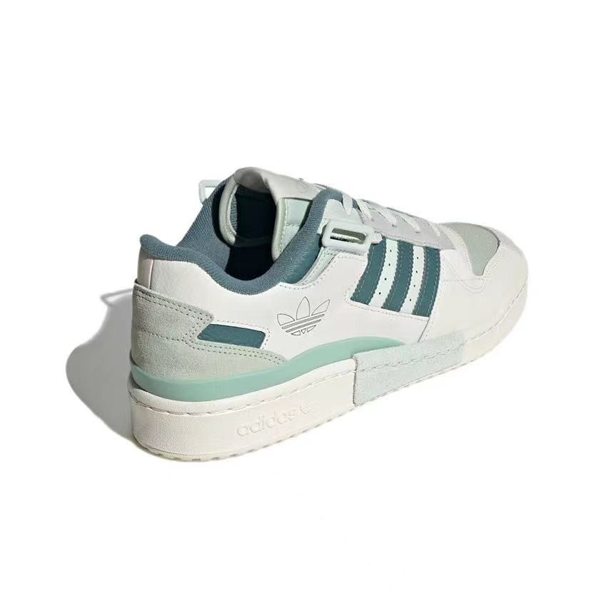 אדידס פורום - ADIDAS FORUM Low Grey/Green SNEAKERS – תמונה 3