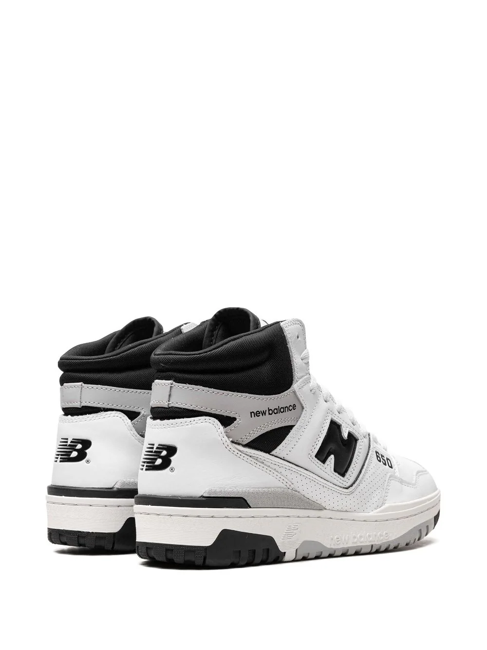 ניו באלאנס - New Balance 650 "White/Black" sneakers – תמונה 3
