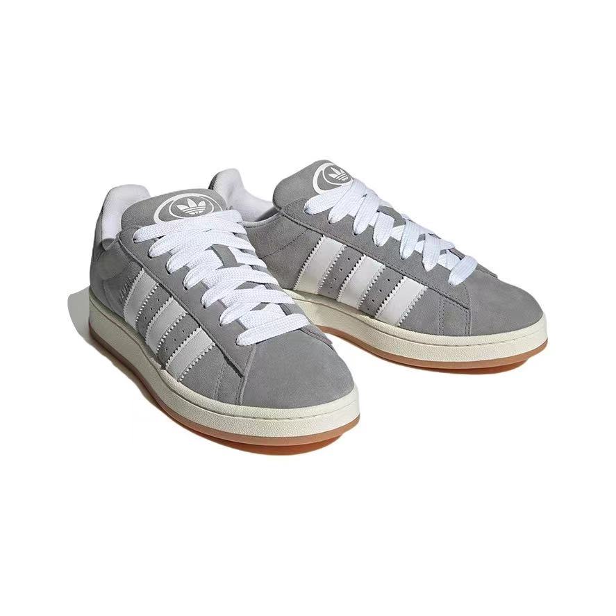 אדידס קמפוס- ADIDAS CAMPUSE Grey/White – תמונה 5