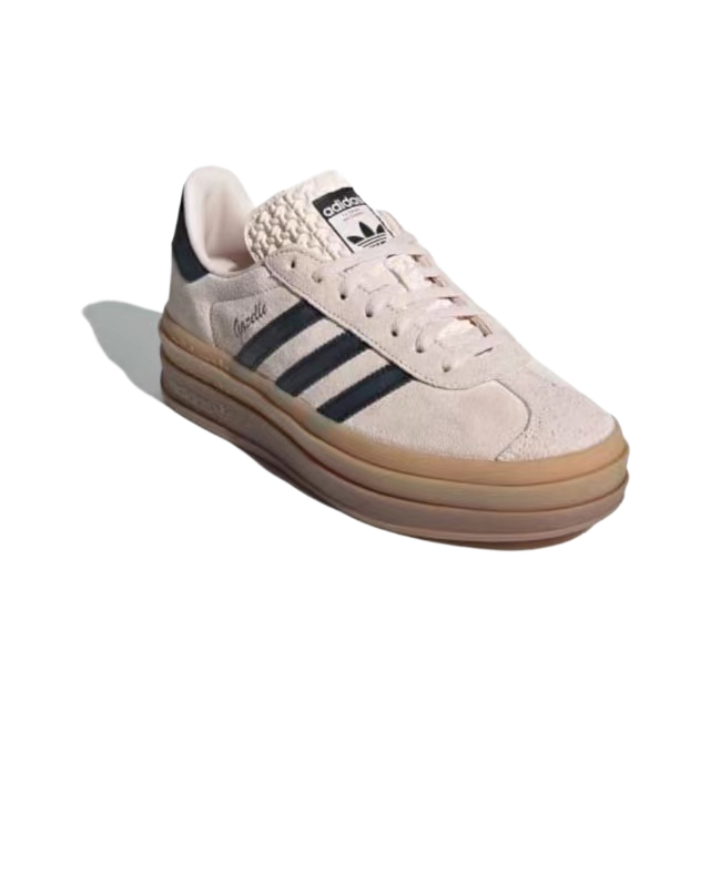 אדידס גאזל- ADIDAS GAZELLE BOLD SHOES Pink/Black – תמונה 3