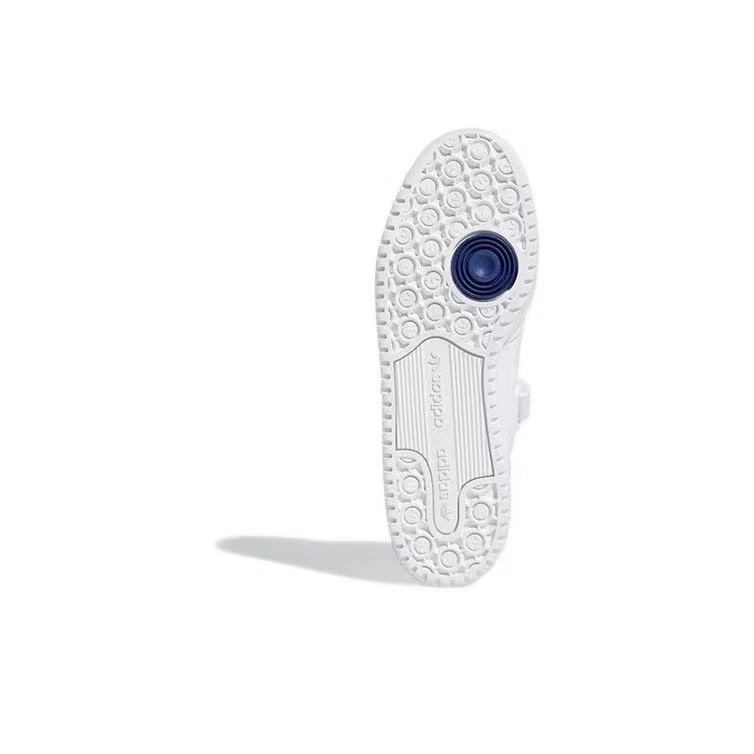 אדידס פורום - ADIDAS FORUM Low White Victory Blue SNEAKERS – תמונה 6