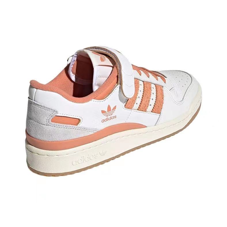 אדידס פורום - ADIDAS FORUM Low ange/White SNEAKERS – תמונה 3
