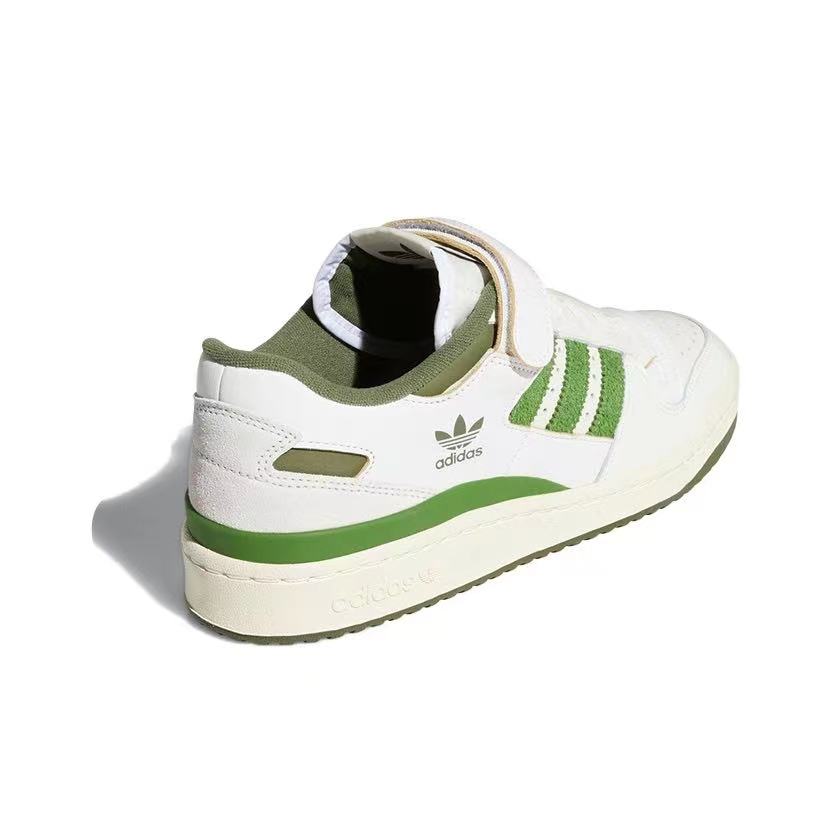אדידס פורום - ADIDAS FORUM Low Green/White SNEAKERS – תמונה 3