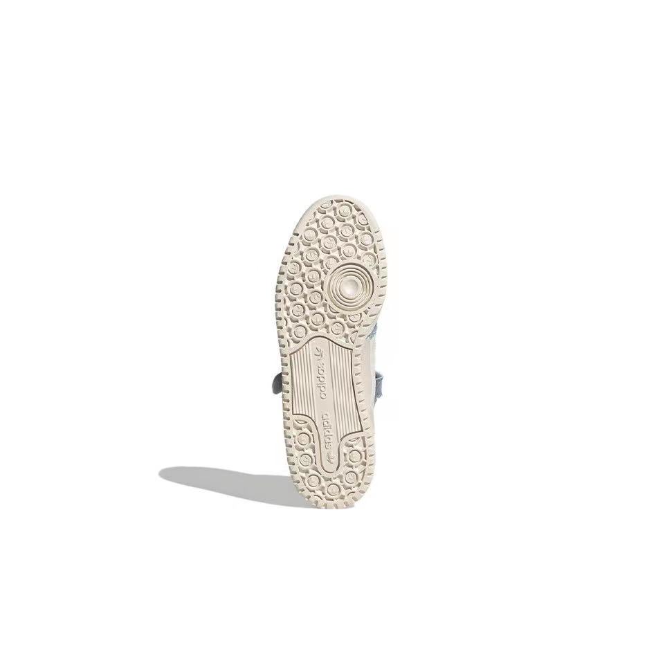 אדידס פורום - ADIDAS FORUM Low Trainers White, Blue SNEAKERS – תמונה 6