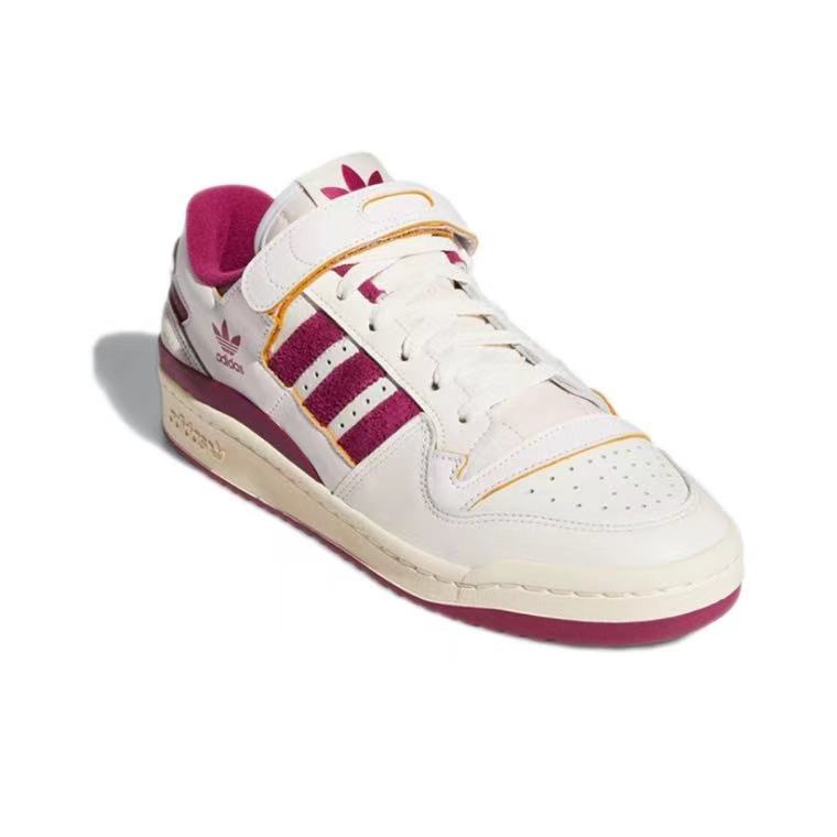 אדידס פורום - ADIDAS FORUM Low White/Red SNEAKERS – תמונה 3