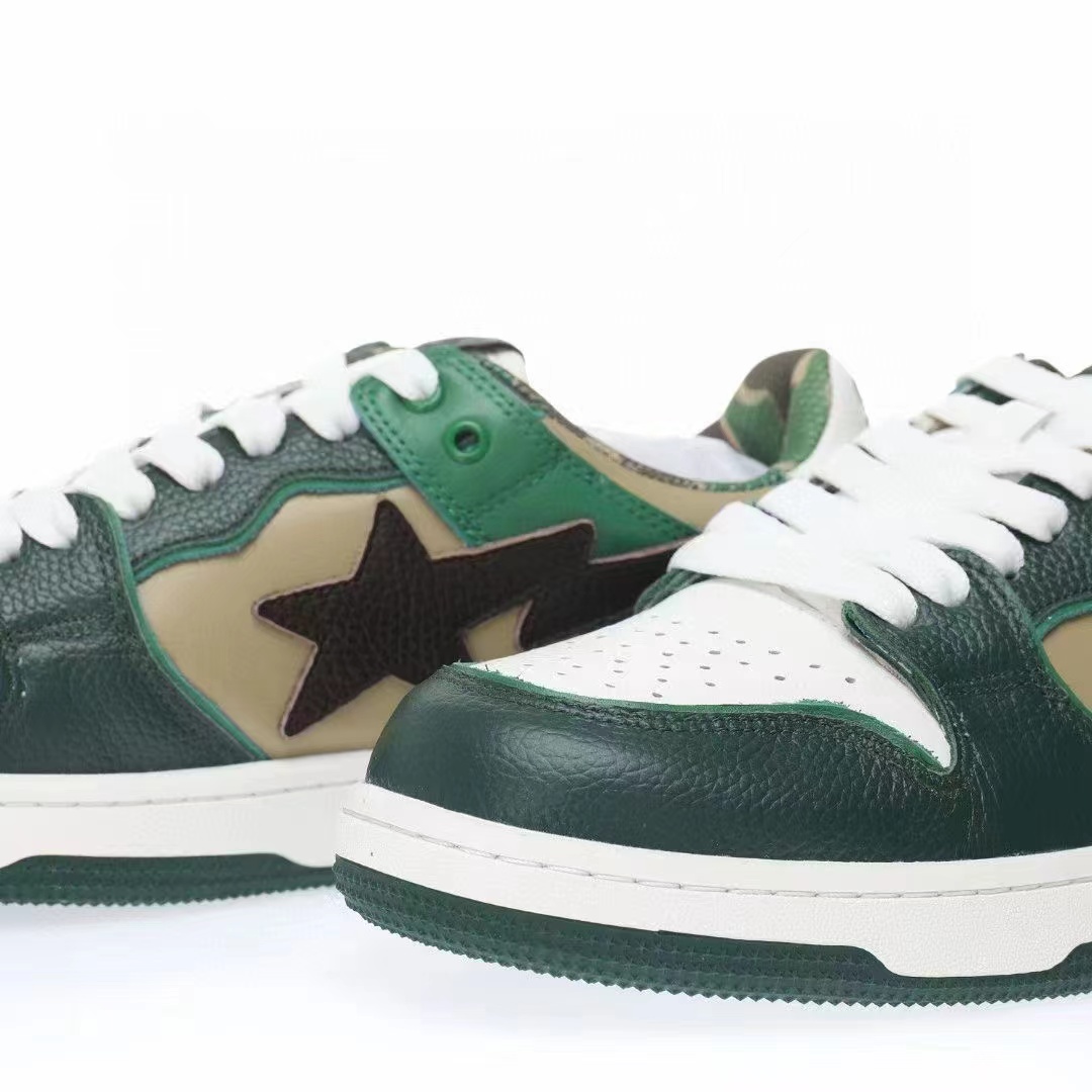 סניקרס BAPE M2 Army Green – תמונה 7