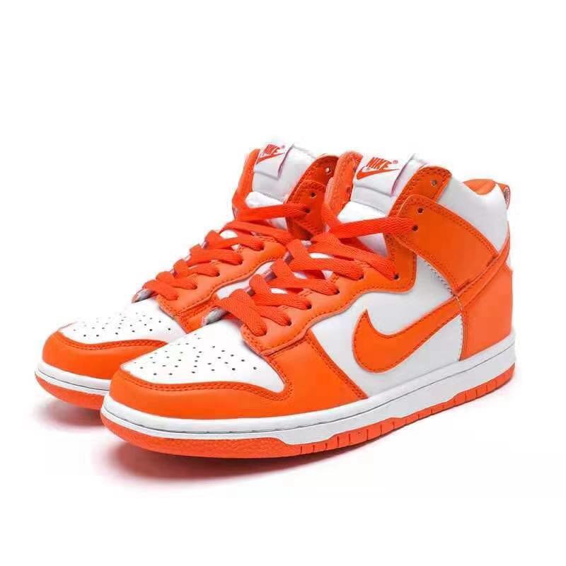 נייק דאנק- NIKE DUNK HIGH Red White – תמונה 5