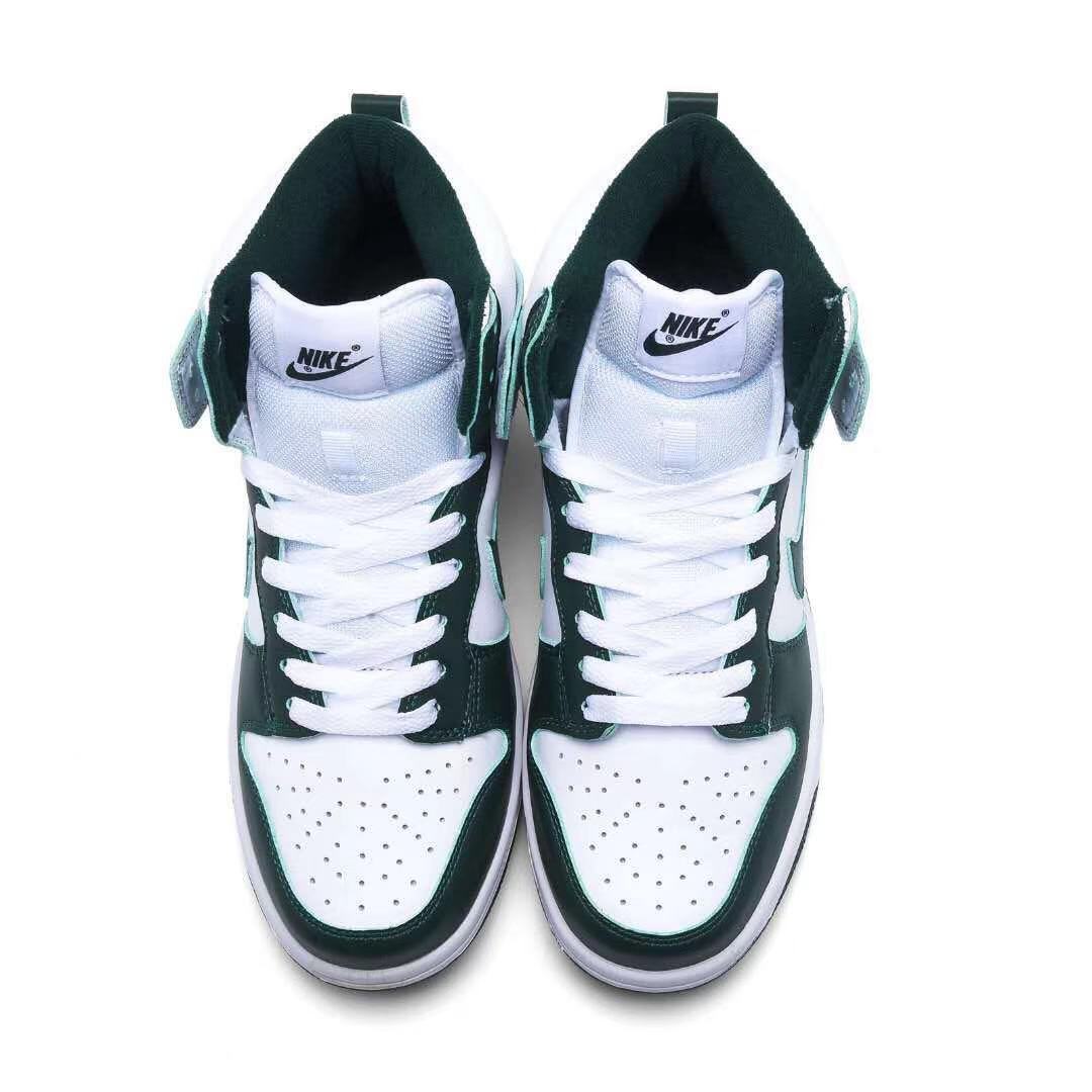 נייק דאנק- NIKE DUNK HIGH Green White – תמונה 7