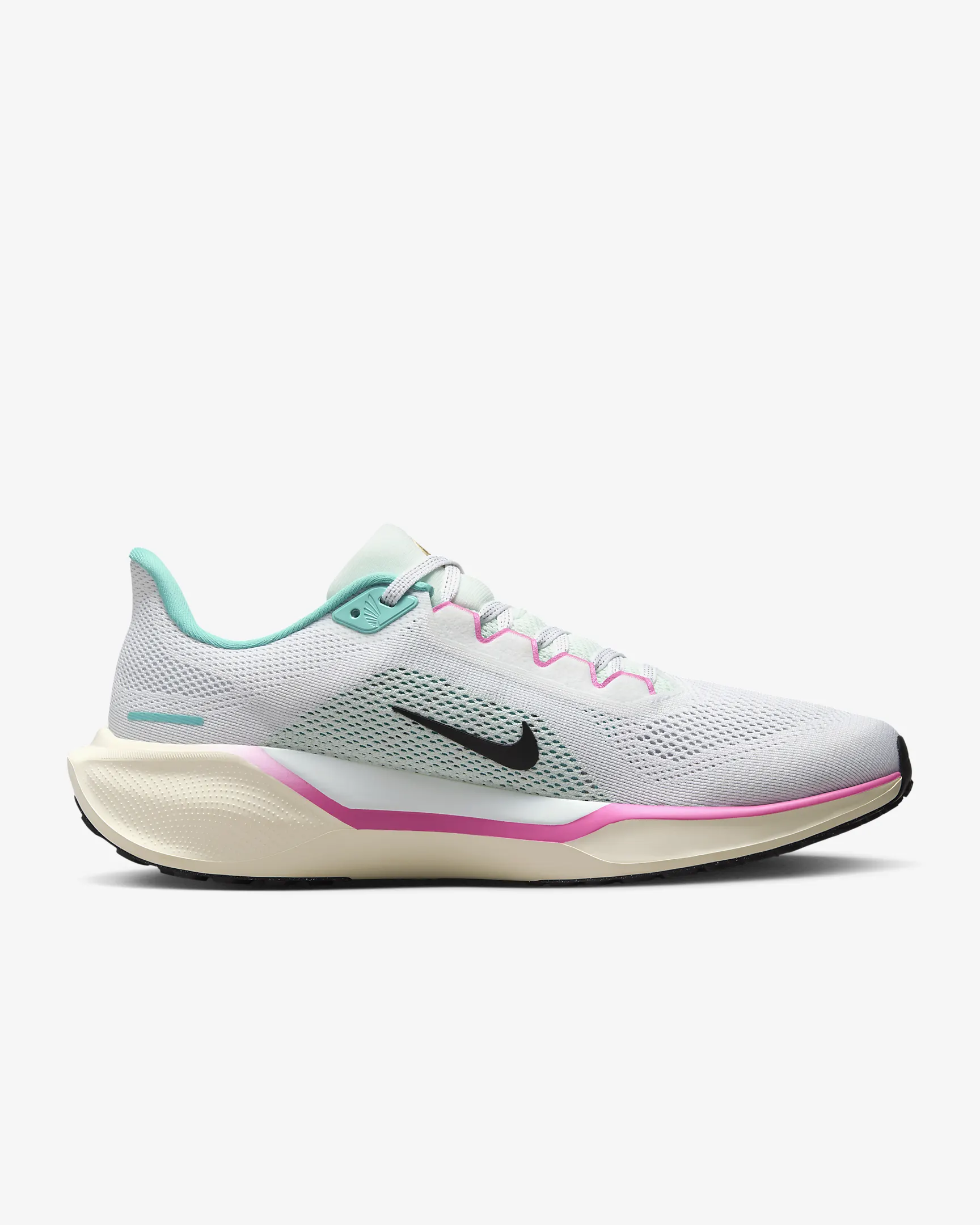 נעלי נייק פגסוס - Nike Pegasus 41 White/Coconut Milk – תמונה 3